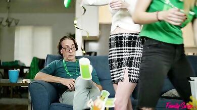St Patricks Day With My Swap Family Gets Sexual - S2:E8