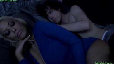 Horny Bridgette B seducing stepson