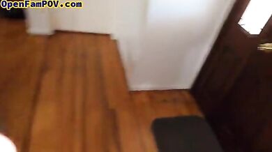 Nasty MILF stepmom fucked by stepson