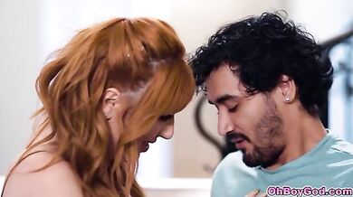 Lauren Phillips comforts her lonely stepson and fucks him