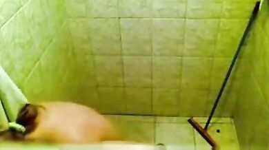 Mexican stepmom spied by wanking stepson
