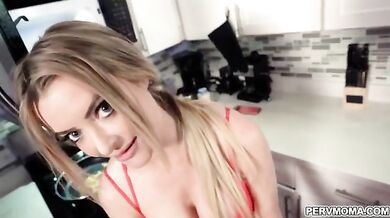 Horny stepmom having nasty dreams about her hot stepson