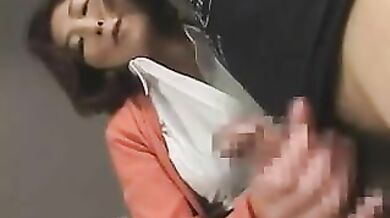 Hot Japanese Mom Caught Not Stepson Masturbates