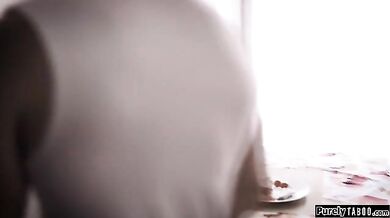 Big tits stepmom get shared by both stepdaughter and stepson