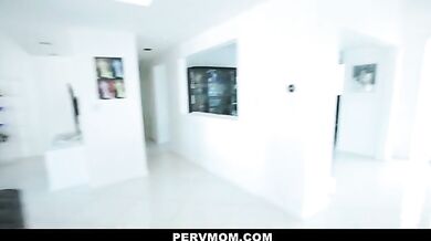 PervMom - Horny stepmom seduced and fucked stepson