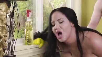 Chesty Cougar Sybil Stallone Gets Fucked By Stepson
