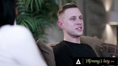 MOMMY'S BOY - Big Chested Pervert MILF Reagan Foxx Desperately Wants To Bond With Her Hung Stepson!