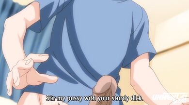 Hentai - Mom Catches Her StepSon Jerking Off [Uncensored] [Subtitled]