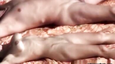 Stepmom flashing new tits on nude beach (Voyeur)