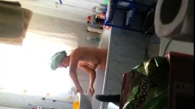 Stepmom in very intimate voyeur scenes