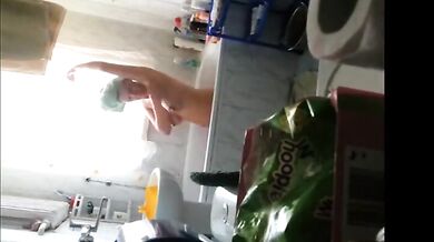 Stepmom in very intimate voyeur scenes