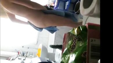 Stepmom in very intimate voyeur scenes