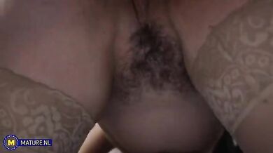 MatureNL Sissy Get Ready To Fuck Your Hairy Stepmom PP