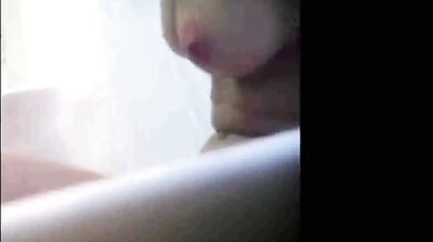 So obsessed by stepmom's hot ass (spying)