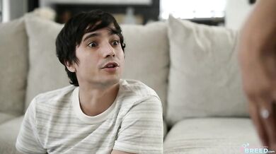 Sexy latina stepmom gets poked and creampied