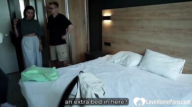 Stepmom ends up getting dicked in bed