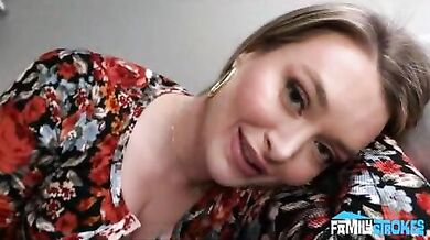 Snowstorm Leaves Me Alone With My Hot Stepmom