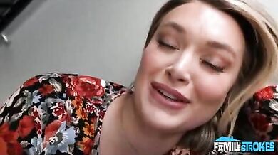 Snowstorm Leaves Me Alone With My Hot Stepmom