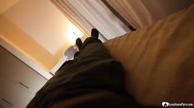 Stepmom Video Call Turns Into Secret Creampie Fuck